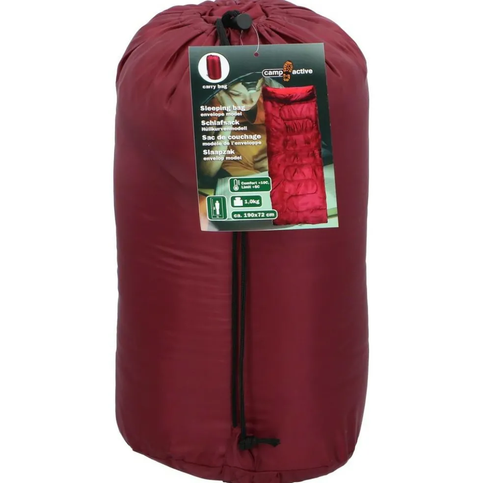 Camp Active Envelop slaapzak rood