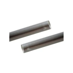 Campking Tussendeel recht met gaten staal 22 mm 115 cm