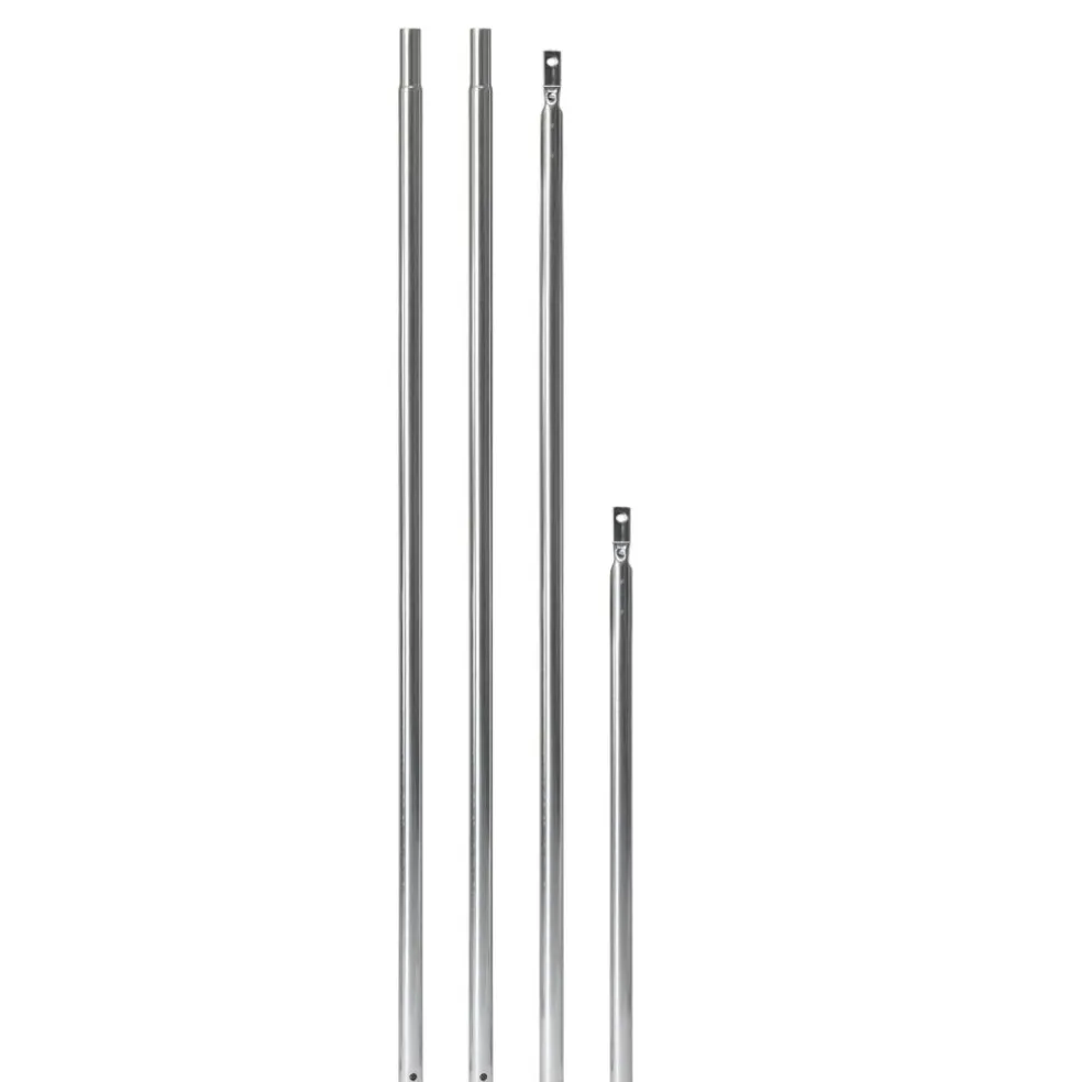 Campking Verandastang 3-delig staal 22 - 25 mm 170 - 340 cm