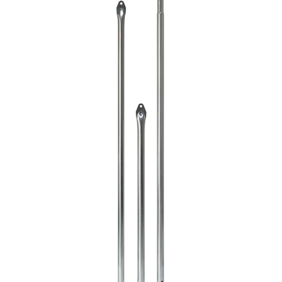 Campking Verandastang staal 25 / 22 mm 170 - 250 cm