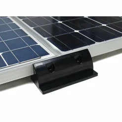 Carbest montagesteunen voor zonnepaneel 18 cm black per 2 stuks