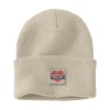 Carhartt Heart Patch muts dames oat milk