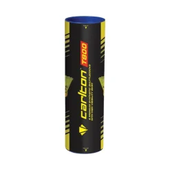 Carlton T800 badmintonshuttles geel