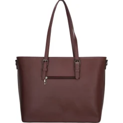 Charm London  Birmingham 15,6 inch laptop schoudertas bordeaux