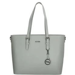 Charm London  Birmingham 15,6 inch laptop schoudertas light grey