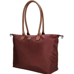 Charm London  Buckingham 15,6 inch laptop schoudertas bordeaux