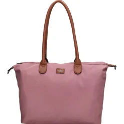 Charm London  Buckingham 15,6 inch laptop schoudertas light purple