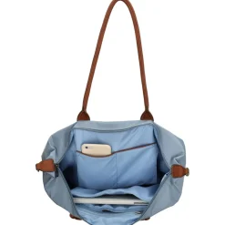 Charm London  Buckingham 15,6 inch laptop schoudertas steelblue