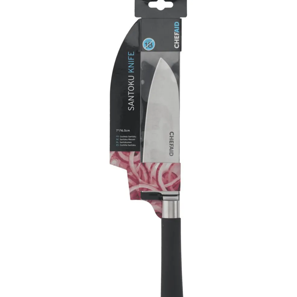 Chef Aid Santokumes soft grip 16,5 cm