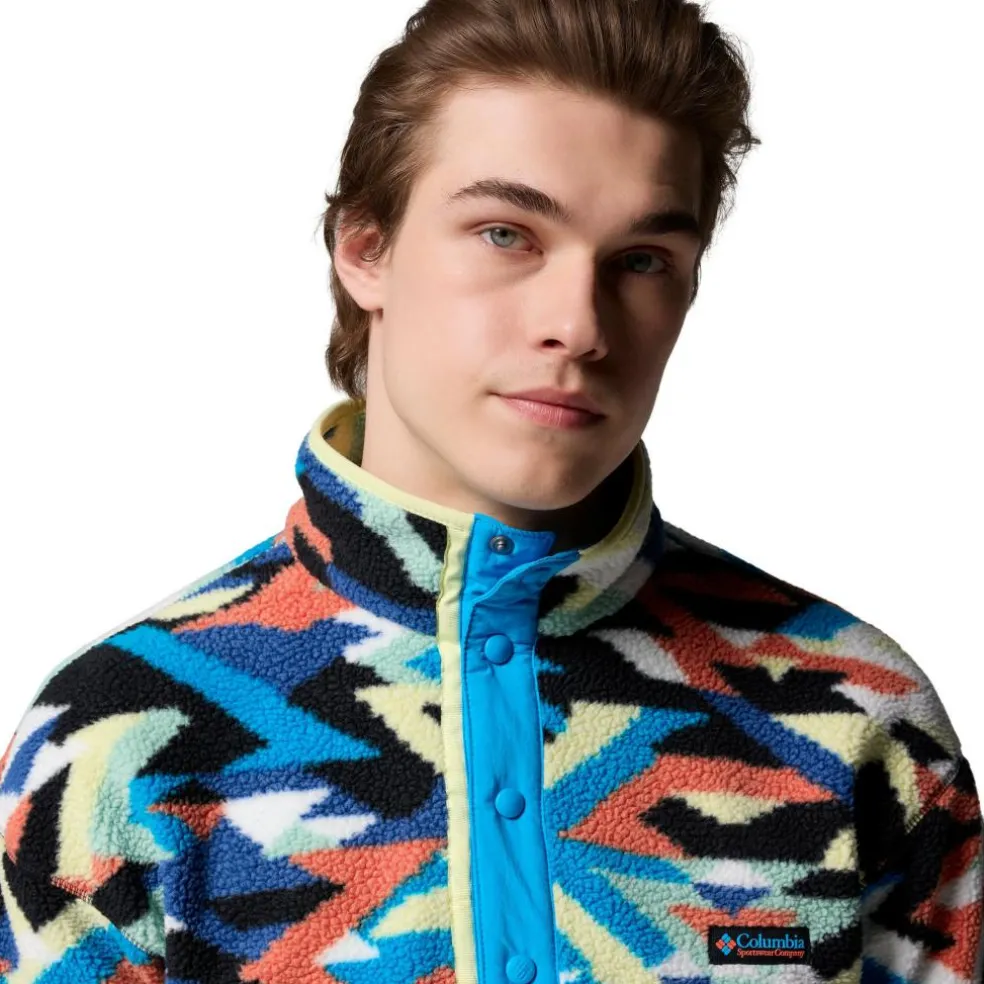 Columbia Helvetia II Half Snap fleece sweater heren compass