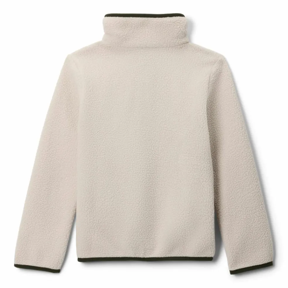 Columbia Helvetia II Sherpa Half Snap sweater junior dark stone