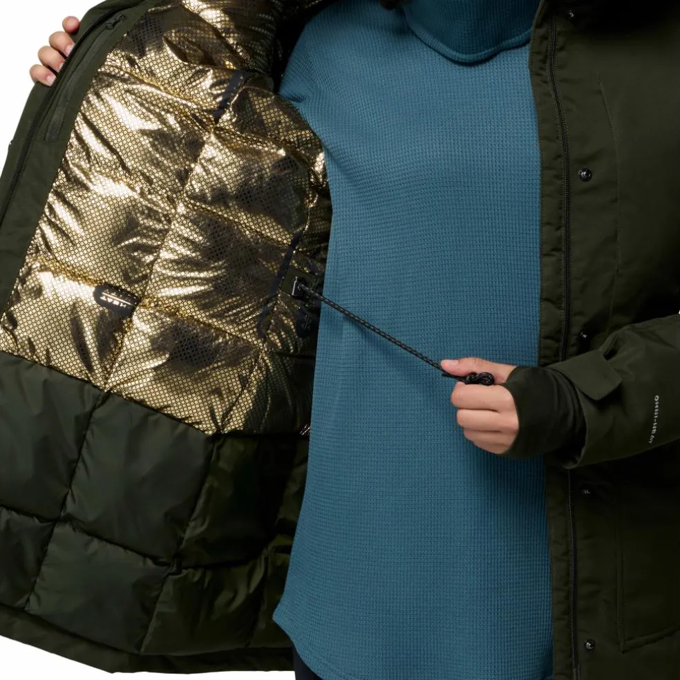 Columbia Little Si II parka outdoor jack dames greenscape