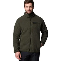 Columbia Rugged Ridge High Pile fleece vest heren greenscape