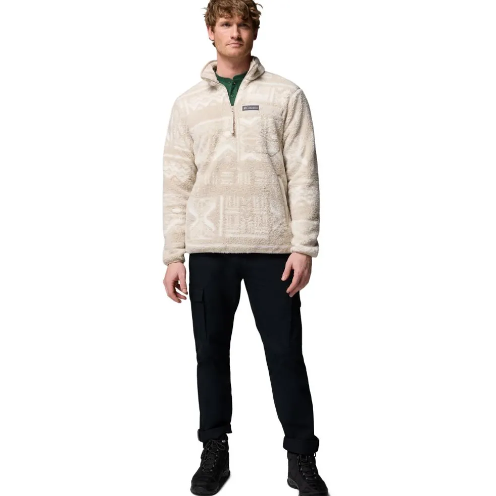 Columbia Rugged Ridge Sherpa Half Zip fleece sweater heren dark stone deschutes days