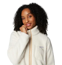Columbia West Bend II fleece vest dames chalk