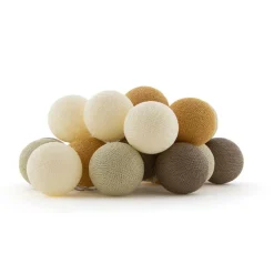 Cotton Ball Lights  Outdoor extension kit lichtsnoer glamping earth