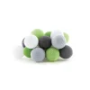 Cotton Ball Lights  Outdoor extension kit lichtsnoer glamping green