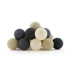 Cotton Ball Lights Outdoor lichtsnoer glamping cashmere