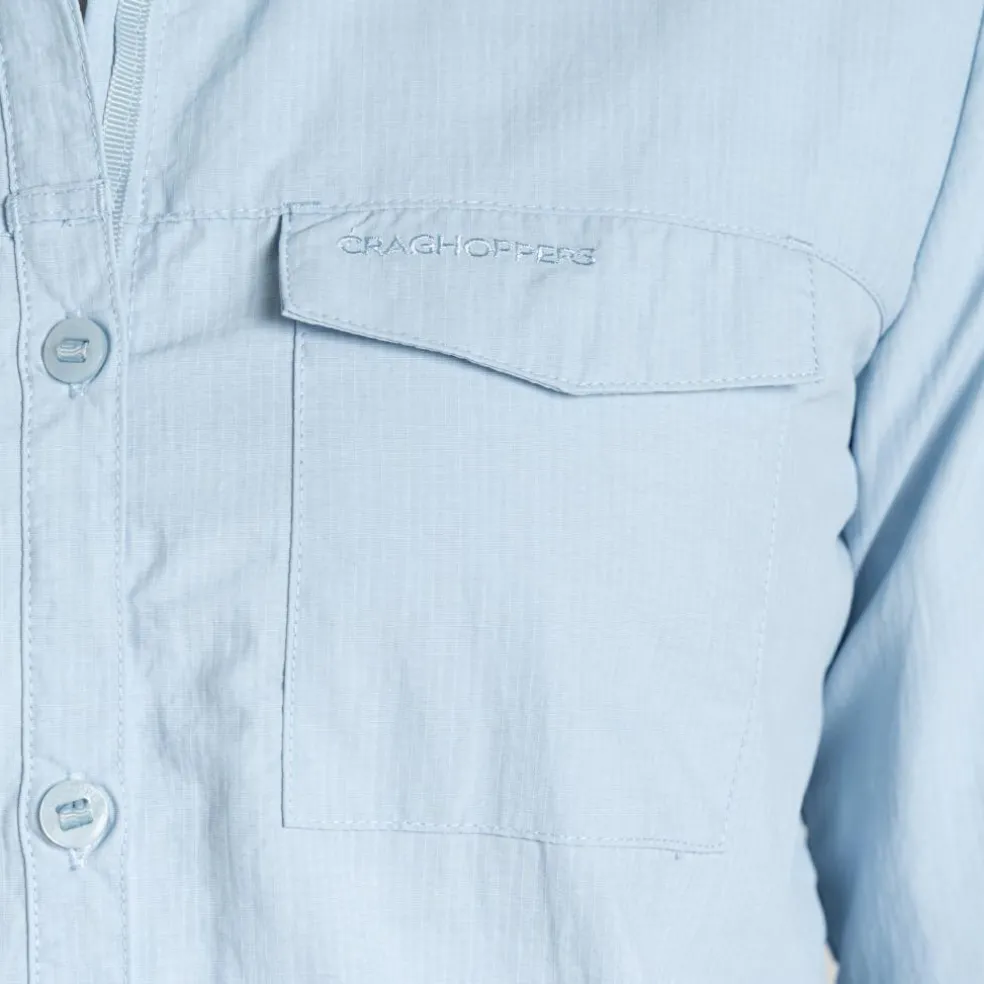 Craghoppers NosiLife Adventure III blouse dames nimbus blue