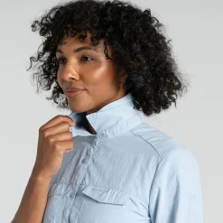 Craghoppers NosiLife Adventure III blouse dames nimbus blue