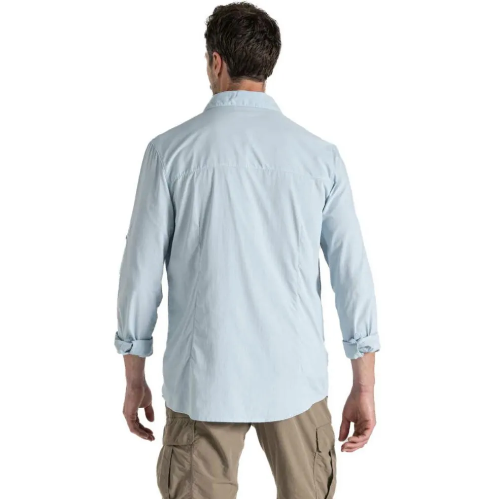 Craghoppers NosiLife Nuoro II overhemd heren niagra blue