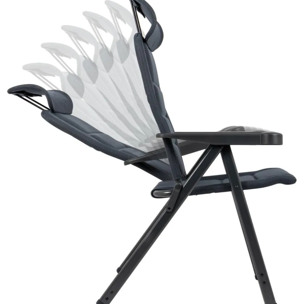 Crespo AP/237 Air-Deluxe Compact M campingstoel grey