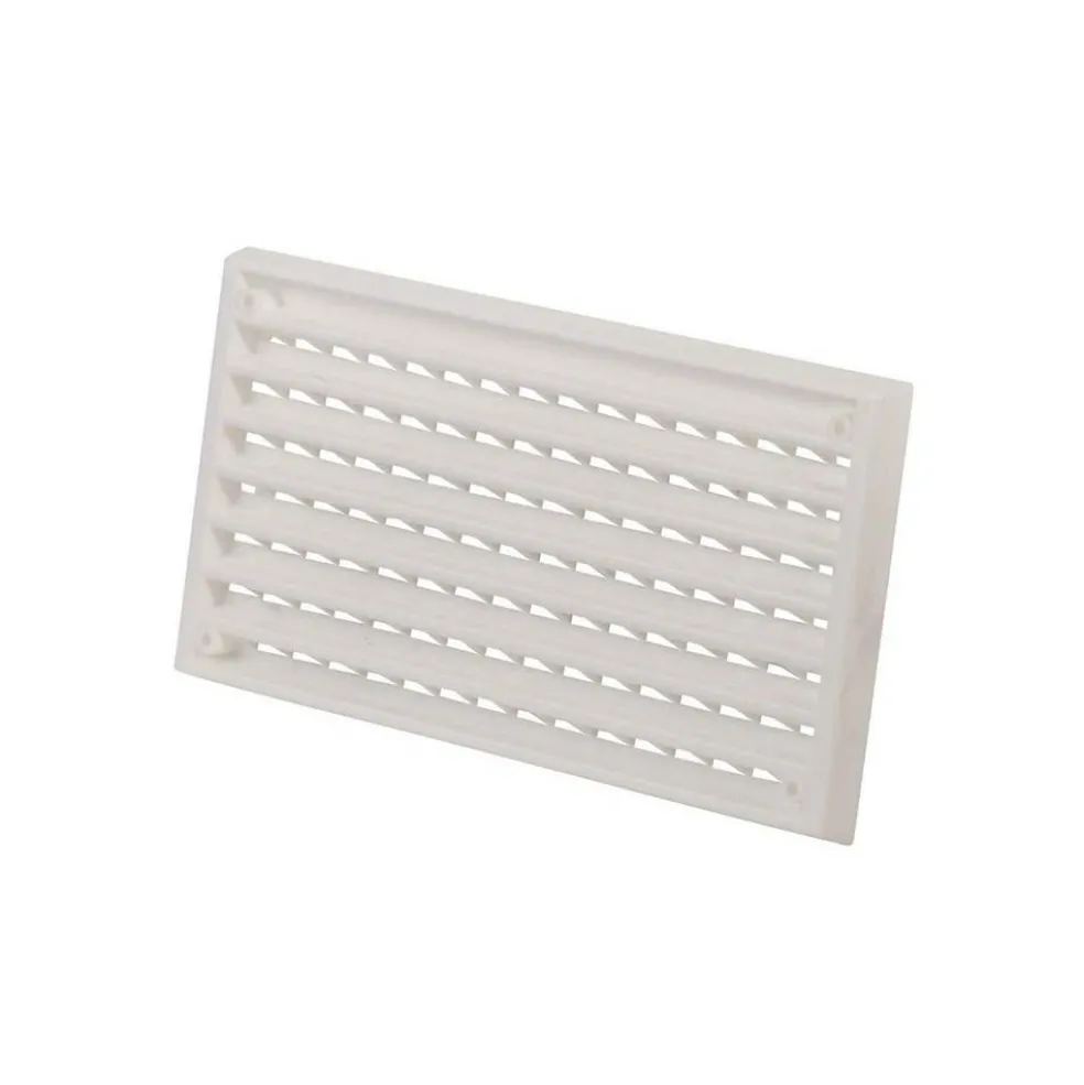 De Wit Opbouw ventilatierooster wit