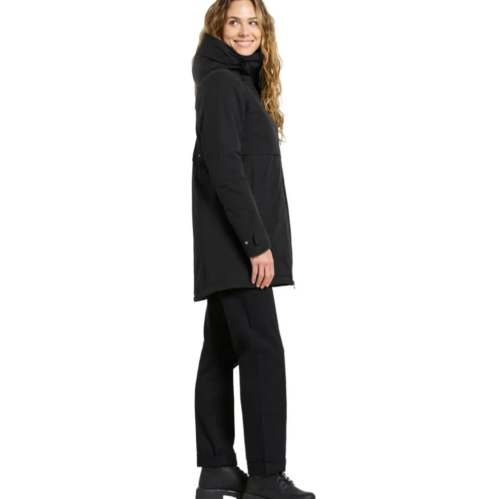 Didriksons Helle parka outdoor jack dames black
