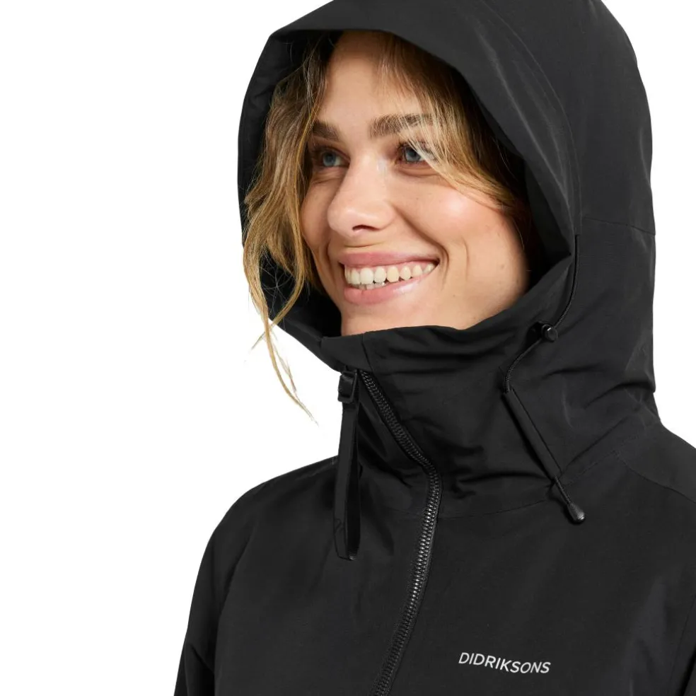 Didriksons Helle parka outdoor jack dames black