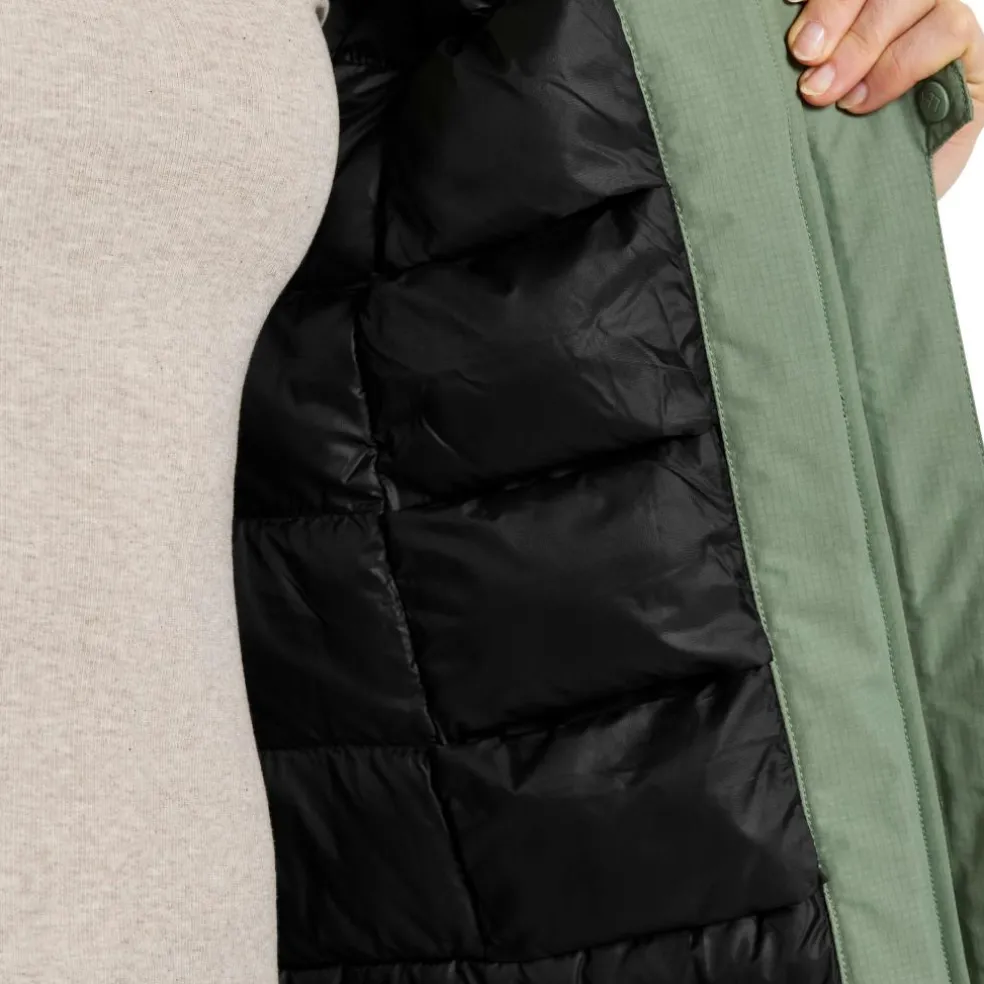 Didriksons Marget parka outdoor jack dames light moss