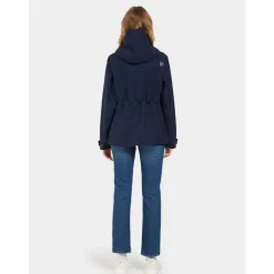Didriksons Silja outdoor jack dames dark night blue