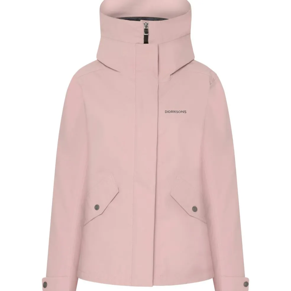 Didriksons Silja softshell jas dames oyster lilac