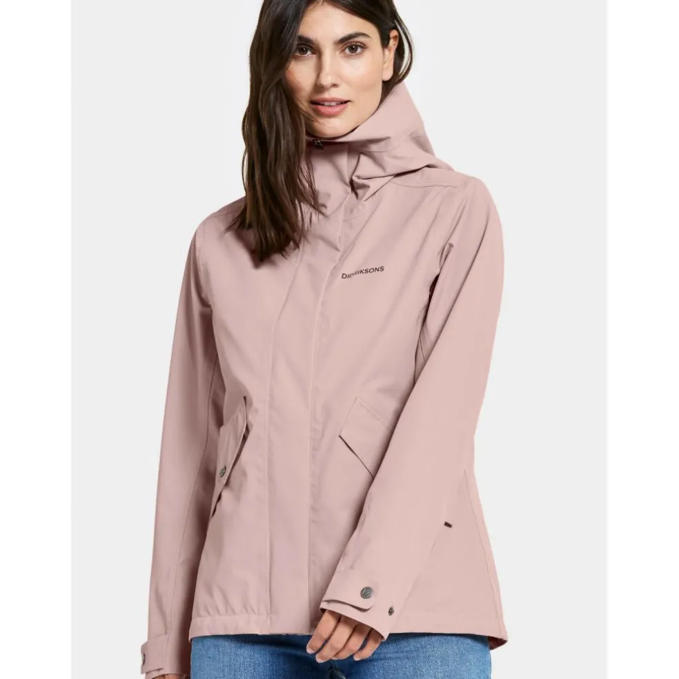 Didriksons Silja softshell jas dames oyster lilac