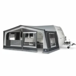 Doréma Monza XL270 voortent 25 mm stalen frame antraciet