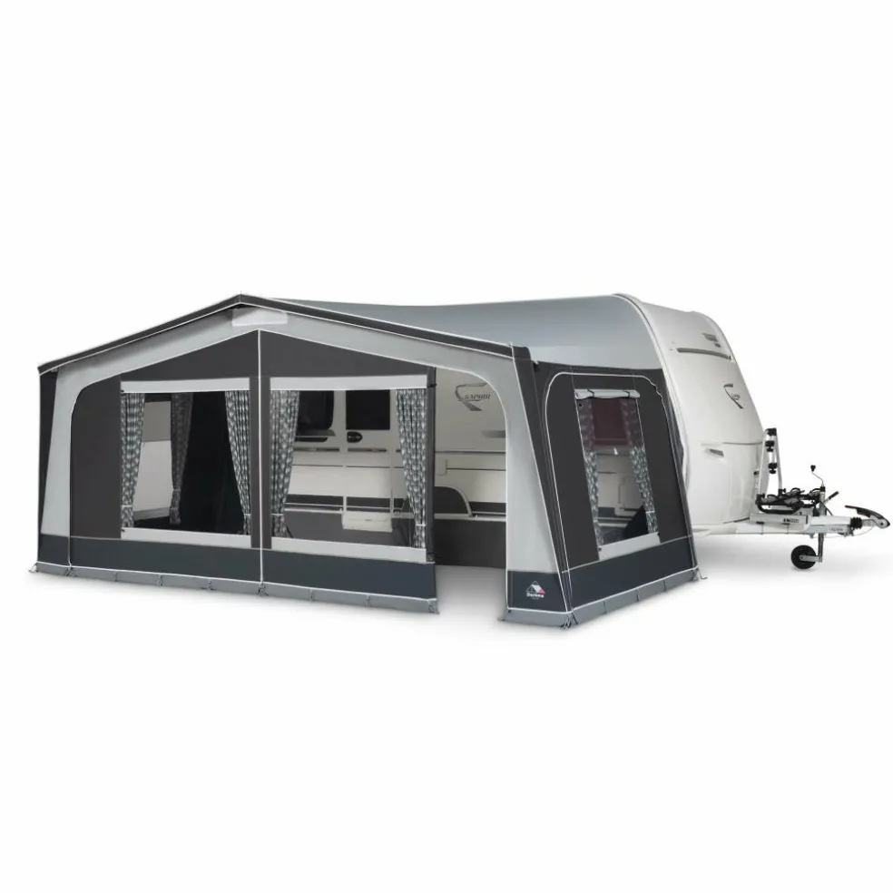 Doréma Monza XL300 voortent 25 mm stalen frame antraciet
