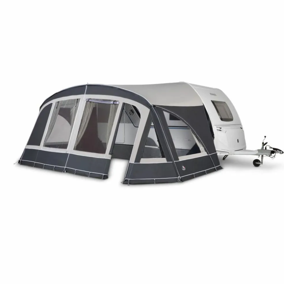 Doréma Porto voortentluifel 28 mm aluminium frame antraciet grijs