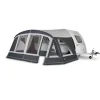 Doréma Porto voortentluifel 28 mm stalen frame antraciet  grijs