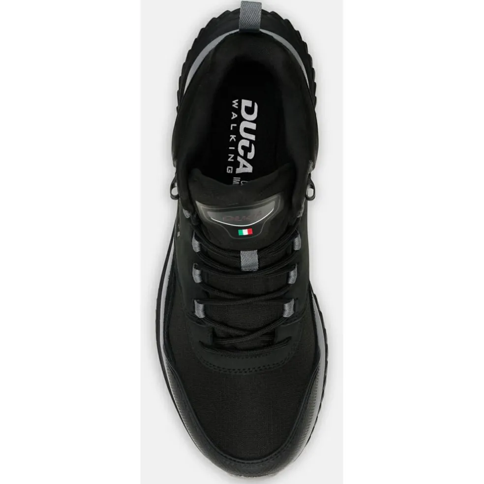 Duca Walking Cosimo Mid WP wandelschoenen heren black cool grey