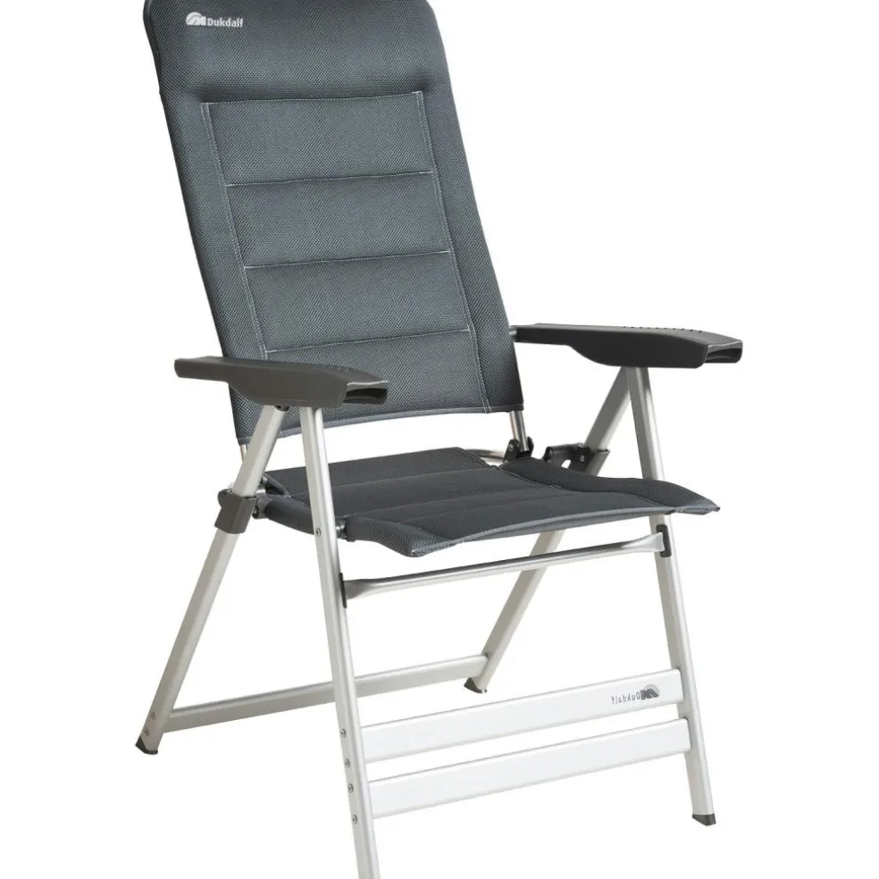 Dukdalf GRANDE campingstoel grey