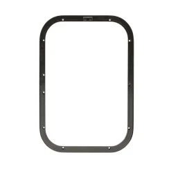 DWS Camping  Klapraam getint inclusief combihor wit 350 x 500  mm