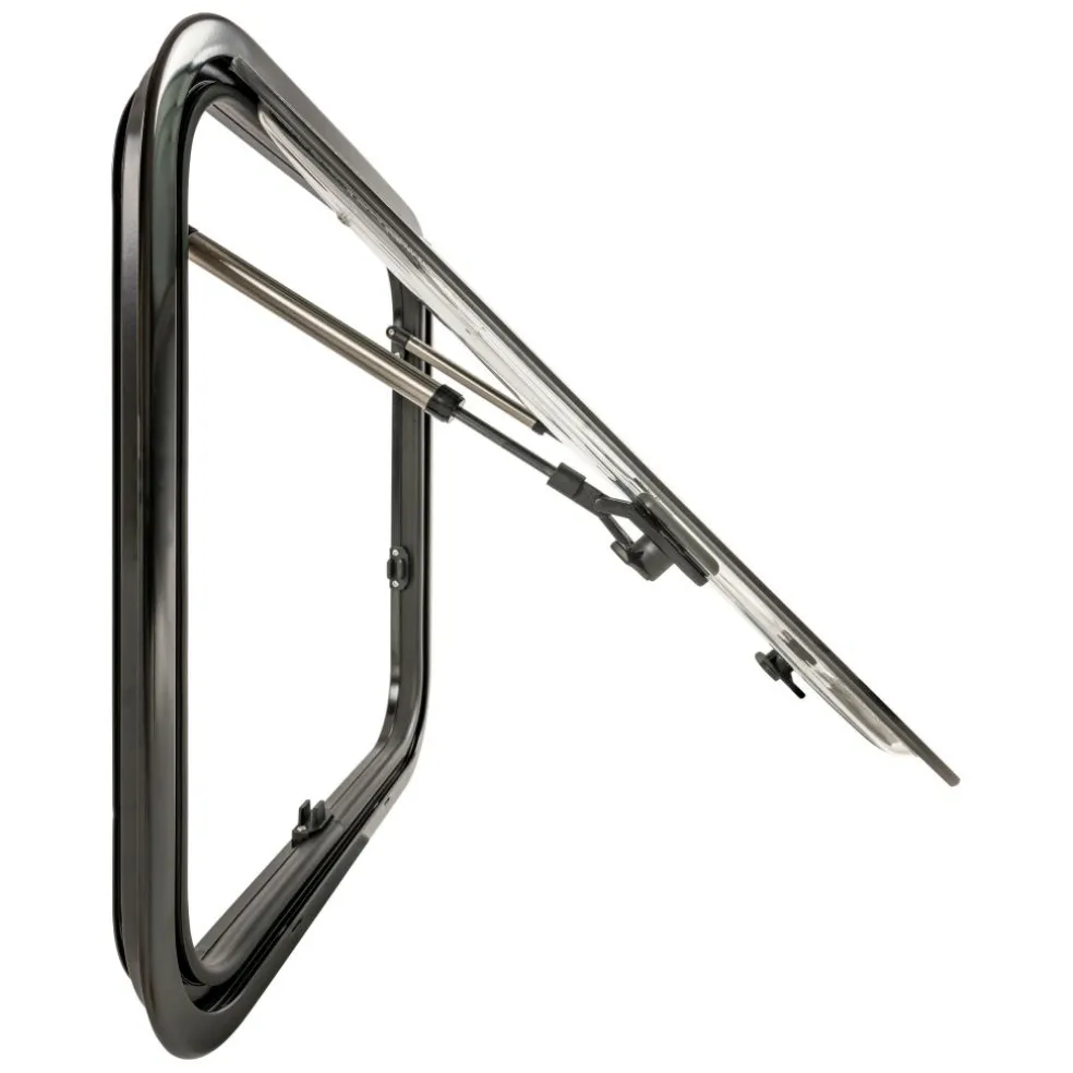 DWS Camping Klapraam getint inclusief combihor wit 700 x 350 mm