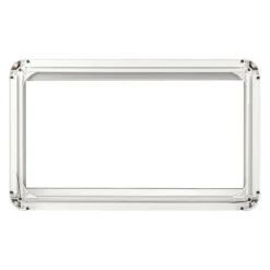 DWS Camping Klapraam getint inclusief combihor wit 700 x 350 mm
