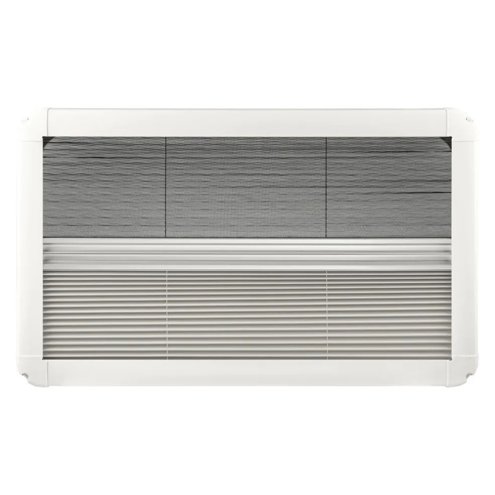 DWS Camping Klapraam getint inclusief combihor wit 700 x 350 mm