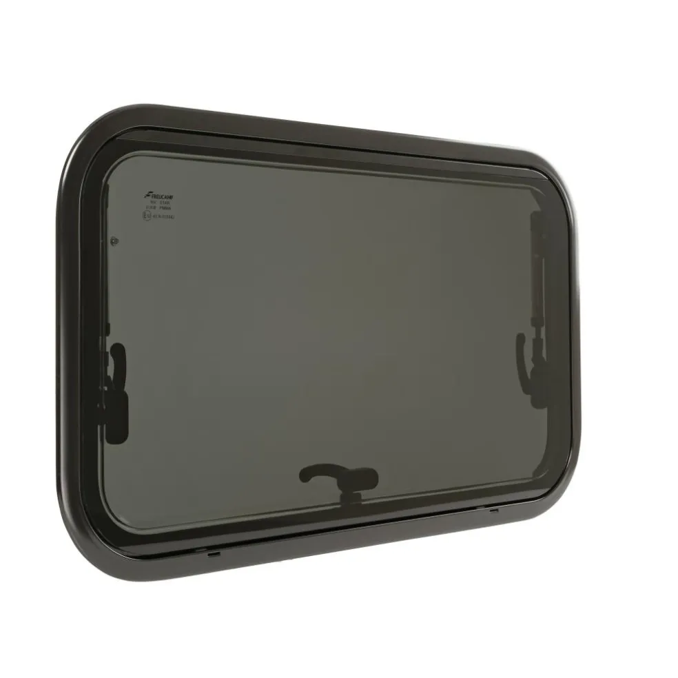 DWS Camping Klapraam getint inclusief combihor wit 700 x 400 mm