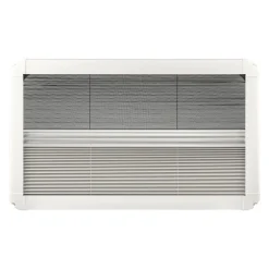 DWS Camping Klapraam getint inclusief combihor wit 700 x 400 mm