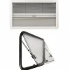 DWS Camping  Klapraam transparant inclusief combihor wit 900 x  500 mm