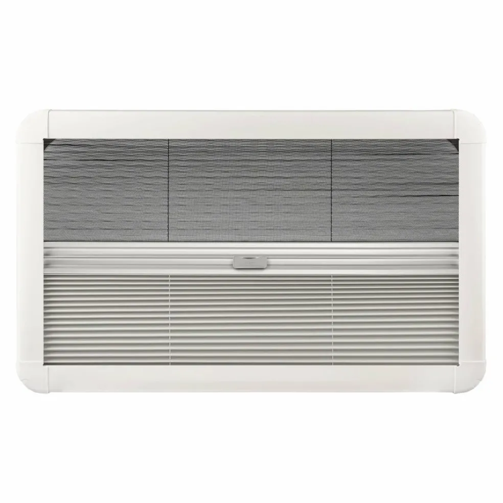 DWS Camping Klapraam transparant inclusief combihor wit 900 x 500 mm
