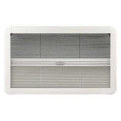 DWS Camping  Klapraam transparant inclusief combihor wit 800 x  400 mm