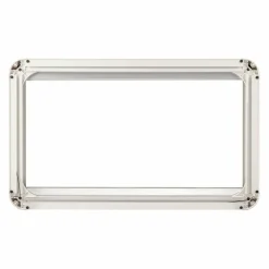 DWS Camping Klapraam transparant inclusief combihor wit 700 x 450 mm