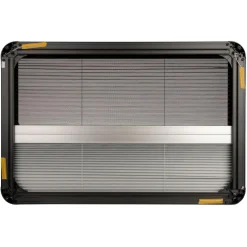 DWS Camping  Rechthoekig klapraam inclusief combihor zwart 500 x 300 mm